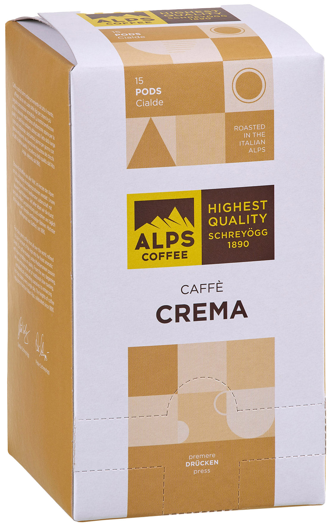 ESE Pods ESPRESSO CREMA - Alps Coffee