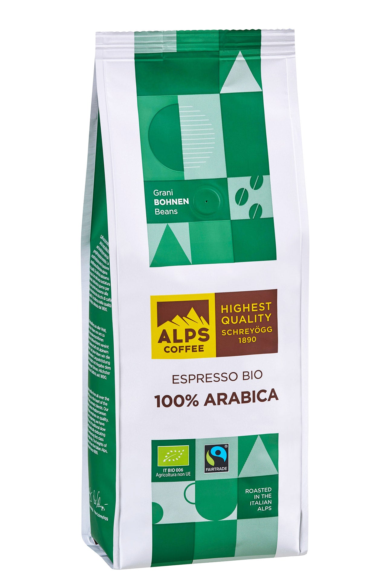 Alps Coffee ESPRESSO 100% ARABICA ORGANIC