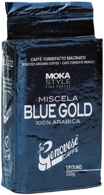 La Genovese Espresso Blue Gold Moka