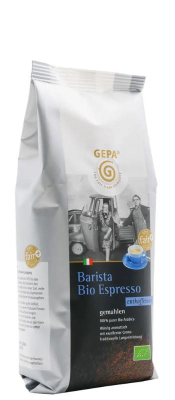 Gepa Café ITALIAN BIO DECAFFEINATED (ground)