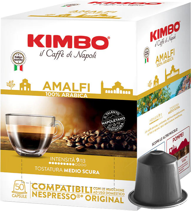 Kimbo Amalfi Nespresso®* compatible capsules