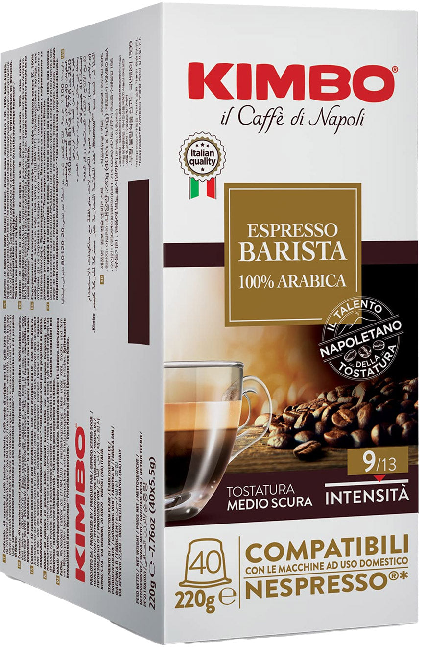 Kimbo Barista Nespresso®* compatible capsules