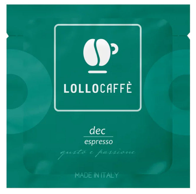 ESE Pods DECAFFEINATED - Lollo Caffè