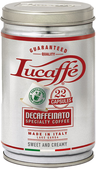 Lucaffé DECAFFEINATO Specialty Coffee Nespresso® compatible capsules