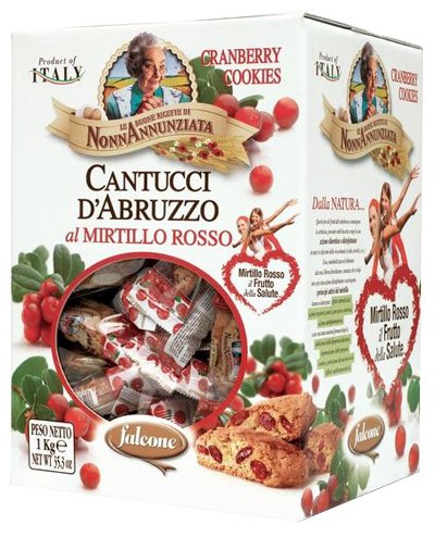 Cantucci Cantuccini cranberry 1kg - Falcone